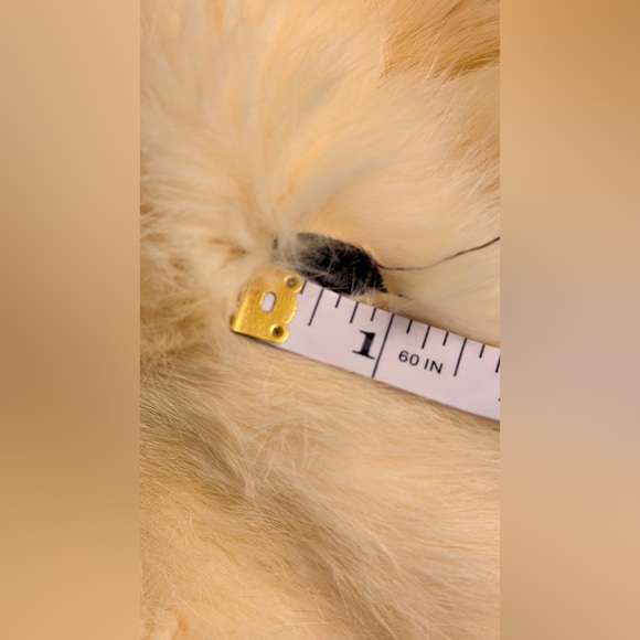 Hooded Rabbit Fur Coat - Picture 12 of 12